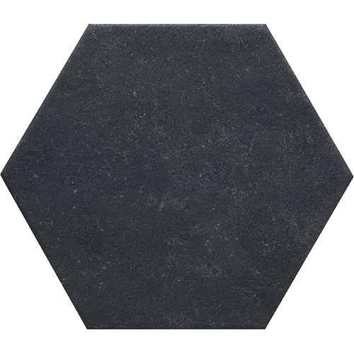 Casterly Rock Antracita 9" Hex Porcelain Tile