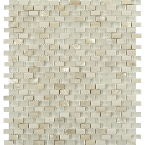 Gem Pearl Starbright Glass Tile
