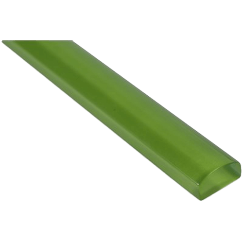Glass Pencil Apple Lime Polished 3/4x12 Glass Trim