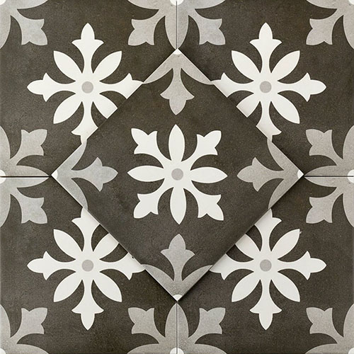 Hermosa Picasso Grigio 9x9 Porcelain Tile