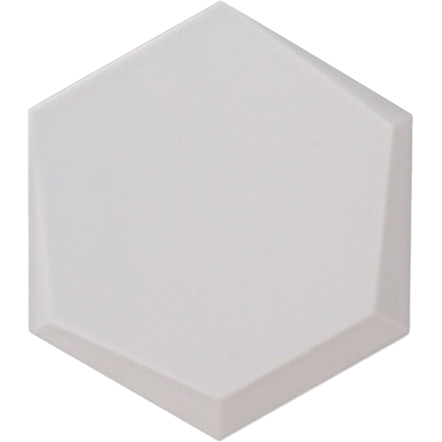Hexagono Series- Cuna Perla Matte 6 inch Hexagon Ceramic Tile