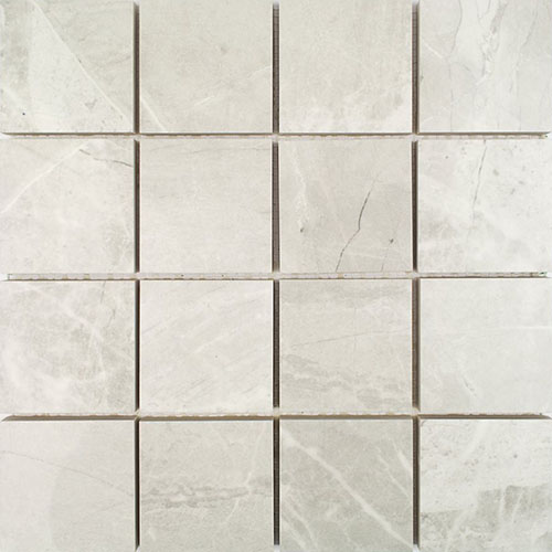 Kashmir 3x3 Perla Mosaic Porcelain Tile