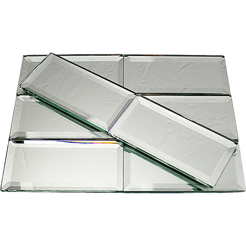 Mirror Classic 3x6 Beveled Glass Tile