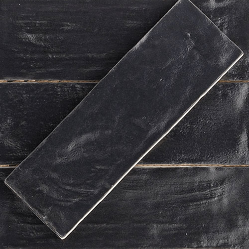 Myorka Black 2x8 Ceramic Tile