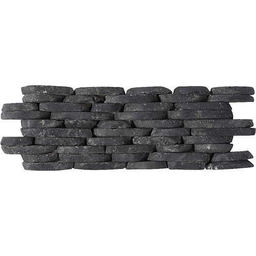 STONE  ブラック Stone Veneer Panels - Ready Stacked Stone Black Forest - Mountain