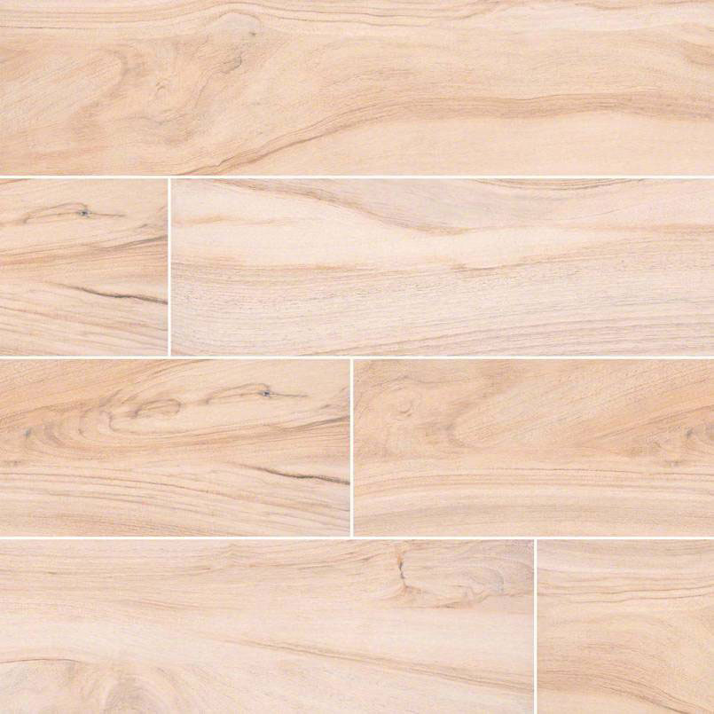 Porcelain tile in Aspenwood Arctic