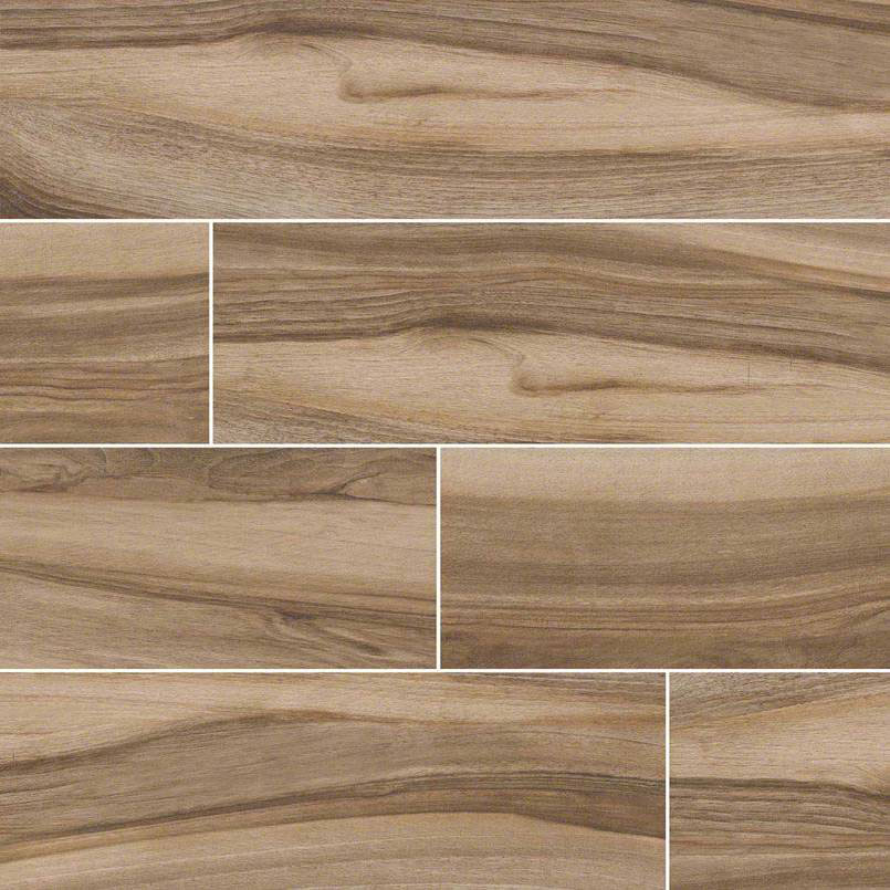 Porcelain tile in Aspenwood Cafe