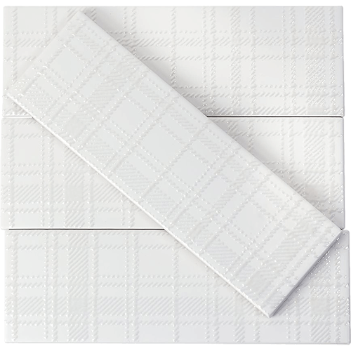 Soho Grand White Matt 3x9 Ceramic Tile