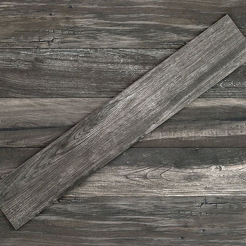 Wood Trend Black 4x24 Porcelain Tile