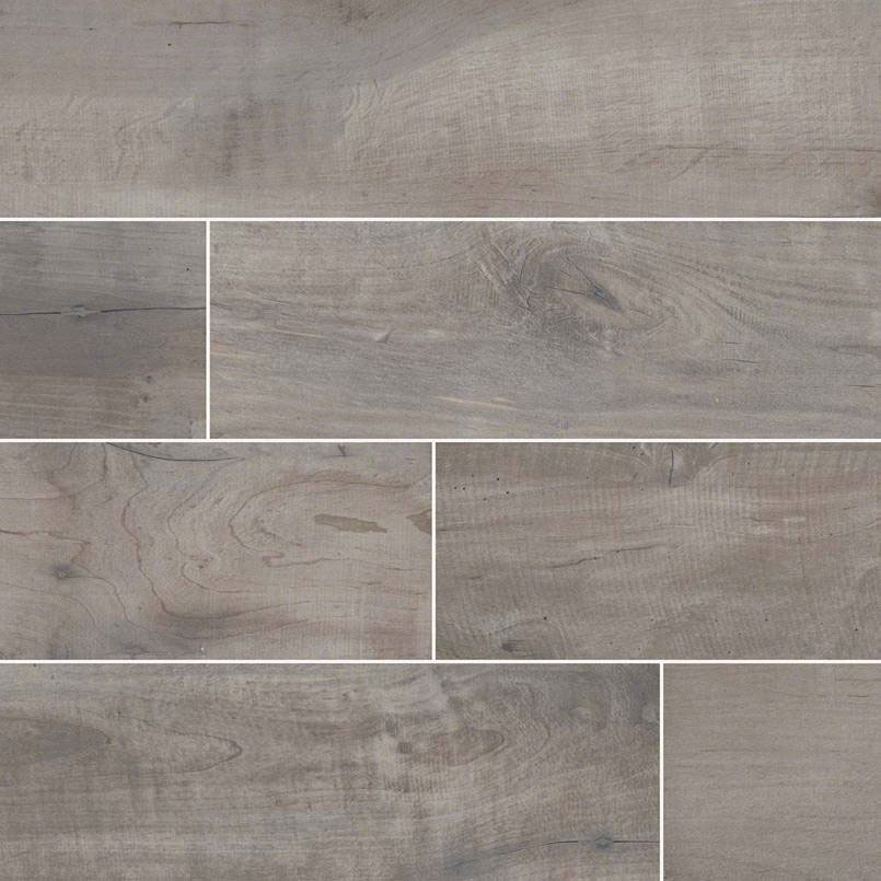 Porcelain tile in Country River Stone 8x48