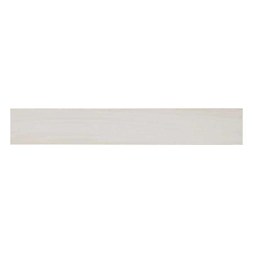 Porcelain tile trim in Eden Dolomite 4x24 Bull Nose Polished