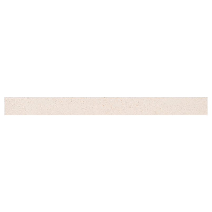 Porcelain tile trim in Livingstyle Cream 2x24 Bull Nose