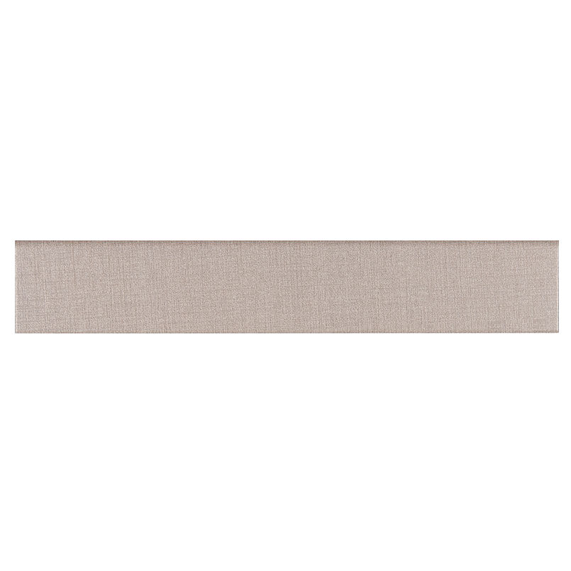 Porcelain tile trim in Loft Gris 3x18 Bull Nose