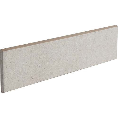 Pave Surface Bullnose 3 x 12 Ash Porcelain Trim