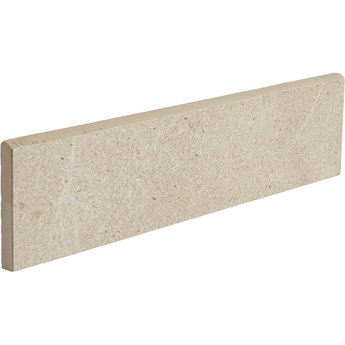 Pietra ItaliaSurface Bullnose 3 x 12 Beige Porcelain Trim