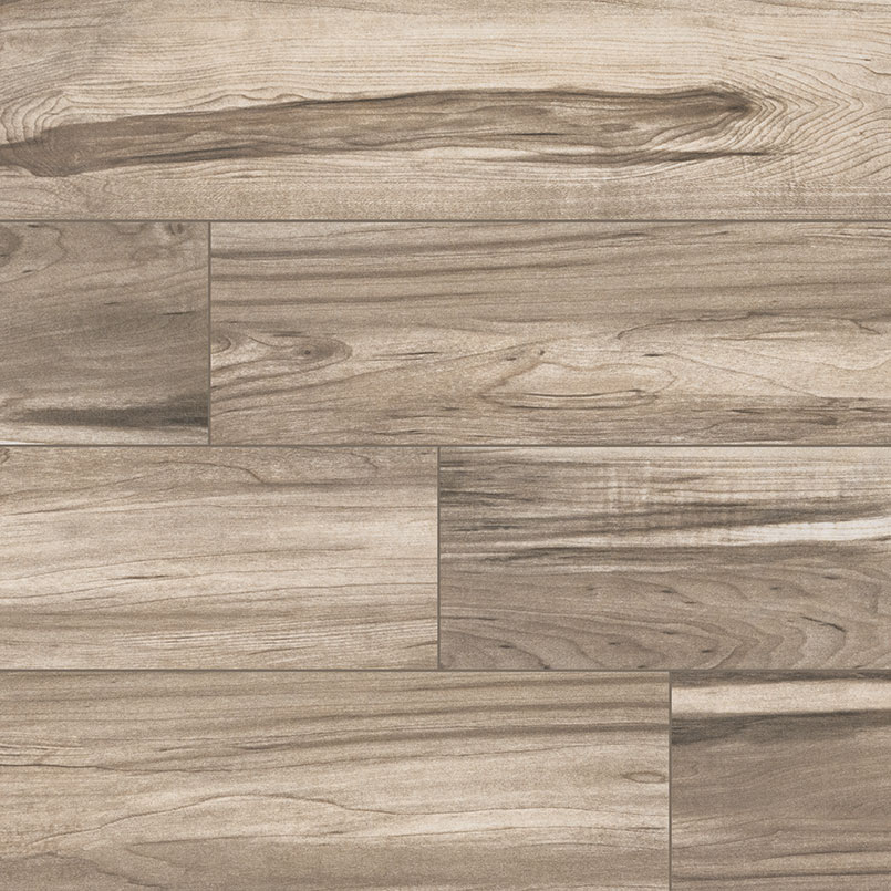 Porcelain tile in Carolina Timber Beige 6x24