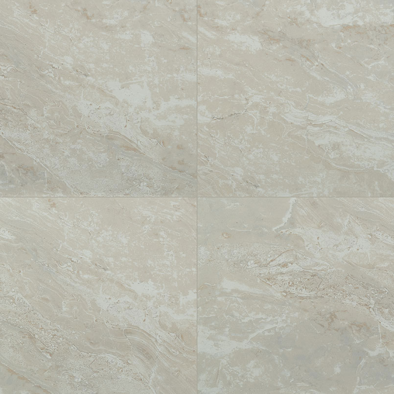 Porcelain tile in Onyx Ivory 24x24 Matte
