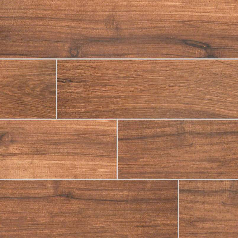 Porcelain tile in Palmetto Chestnut