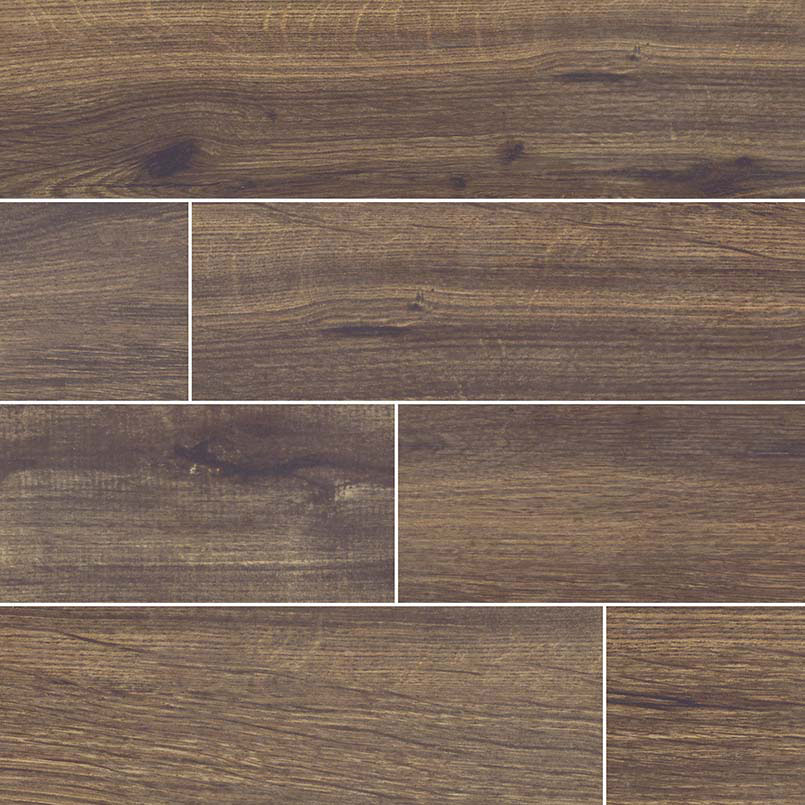 Porcelain tile in Palmetto Walnut