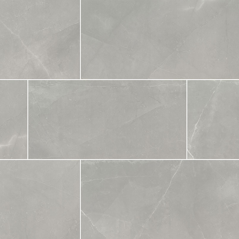Porcelain tile in Sande Grey 24x48 Polished