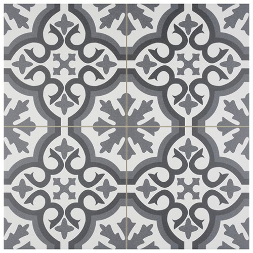 Berkeley Essence Grey 17-3/4" x 17-3/4" Porcelain Tile