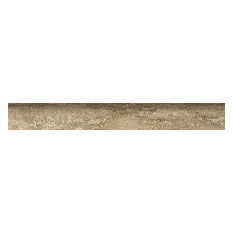 Porcelain tile trim in Veneto Noce 3x24 Bull Nose Matte