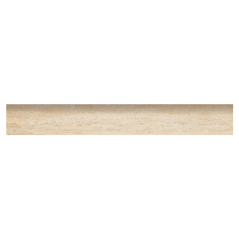 Porcelain tile trim in Veneto Sand 3x24 Bull Nose Matte