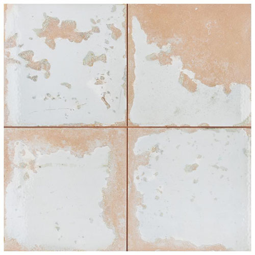 Kings Heritage White 17-5/8"x17-5/8" Ceramic Tile
