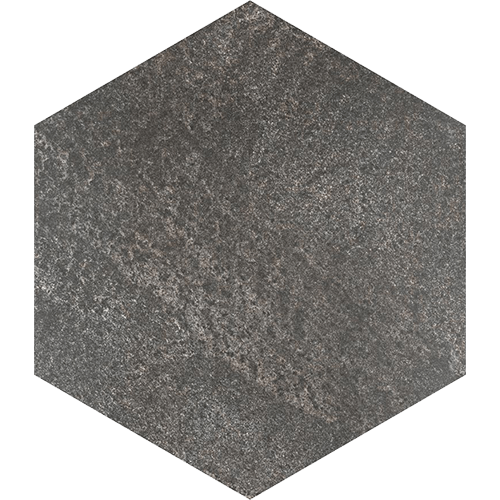 Nagpur Grand Hex Grafito 19"x22" Porcelain Tile
