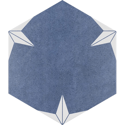 Stella Hex Day 8-5/8"x9-7/8" Porcelain Tile