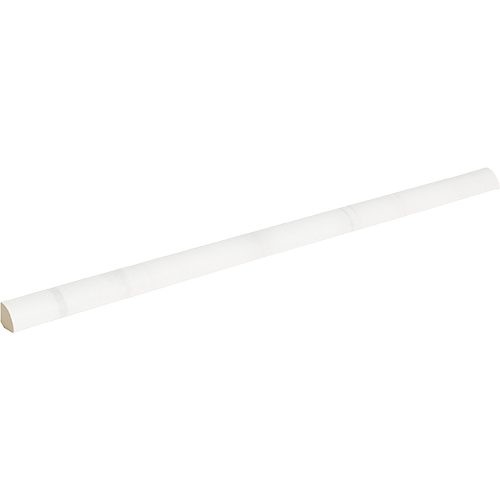 Themar Matte Pencil Bullnose 1/2 x 12 Bianco Lasa Porcelain Trim