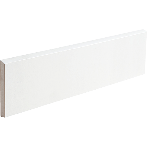 Themar Matte Surface Bullnose 3 x 12 Bianco Lasa Porcelain Trim