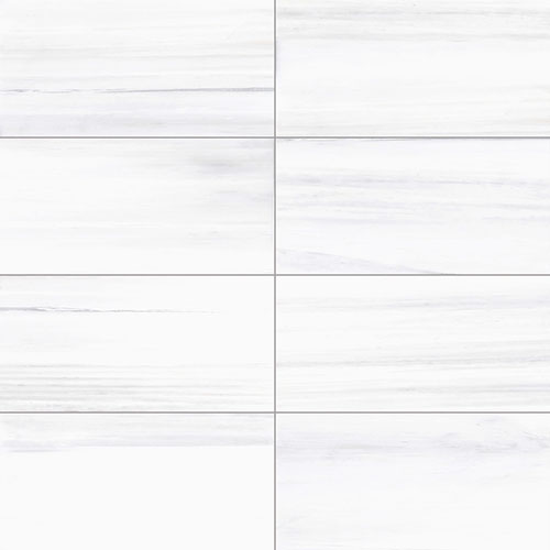 Themar Polished 12 x 24 Bianco Lasa Porcelain Tile