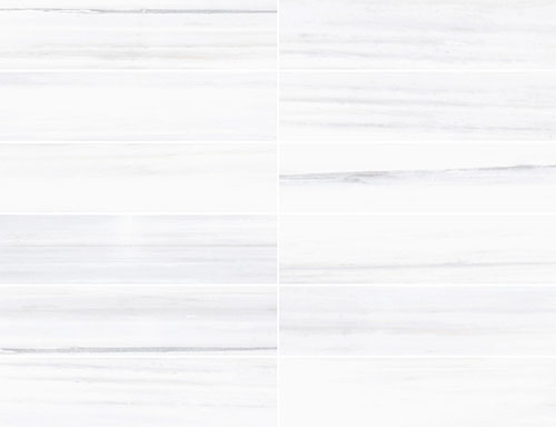 Themar Polished 3 x 12 Bianco Lasa Porcelain Tile