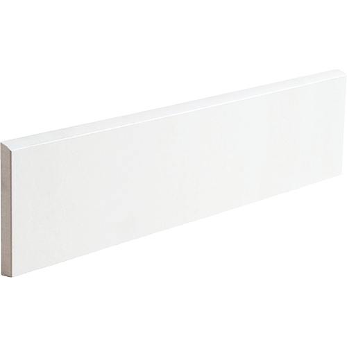Themar Polished Surface Bullnose 3 x 12 Bianco Lasa Porcelain Trim
