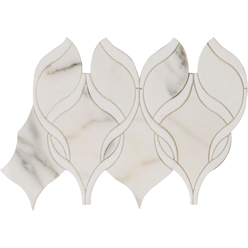 Prestige Calacatta Gold 7.25 x 11.75 Marble Tile