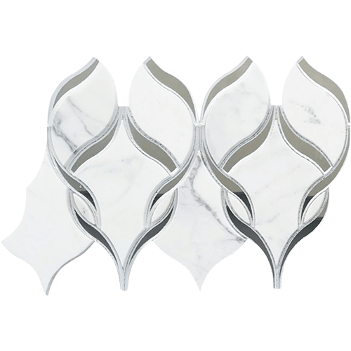 Prestige White 7.5 x 11.75 Glass Tile