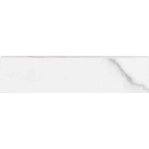 Prestigio Statuario Soft Bullnose 3 x 12 Porcelain Trim