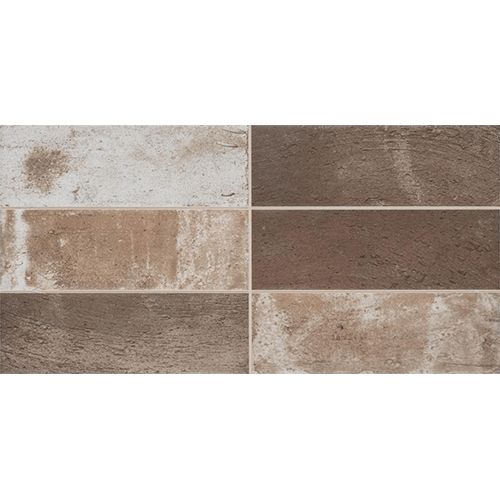 Kings Mud Cocoa 7-7/8"x15-3/4" Ceramic Wall Tile