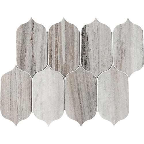 CS Skyline Honed Lotus Mesh Marble Tile