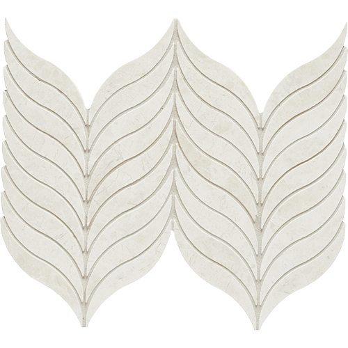 CS Terra Nova Honed Feather Mesh Marble Tile
