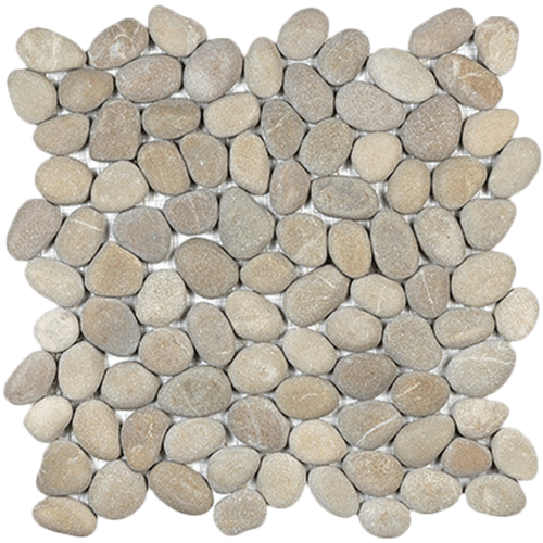 Flat Pebble Tan Tile