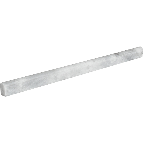 Sky Blue Honed Pencil Liner 1/2 x 12 Marble Trim