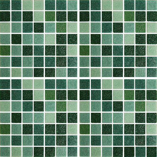 FGM 3/4 x 3/4 Deep Green Mosaic Tile