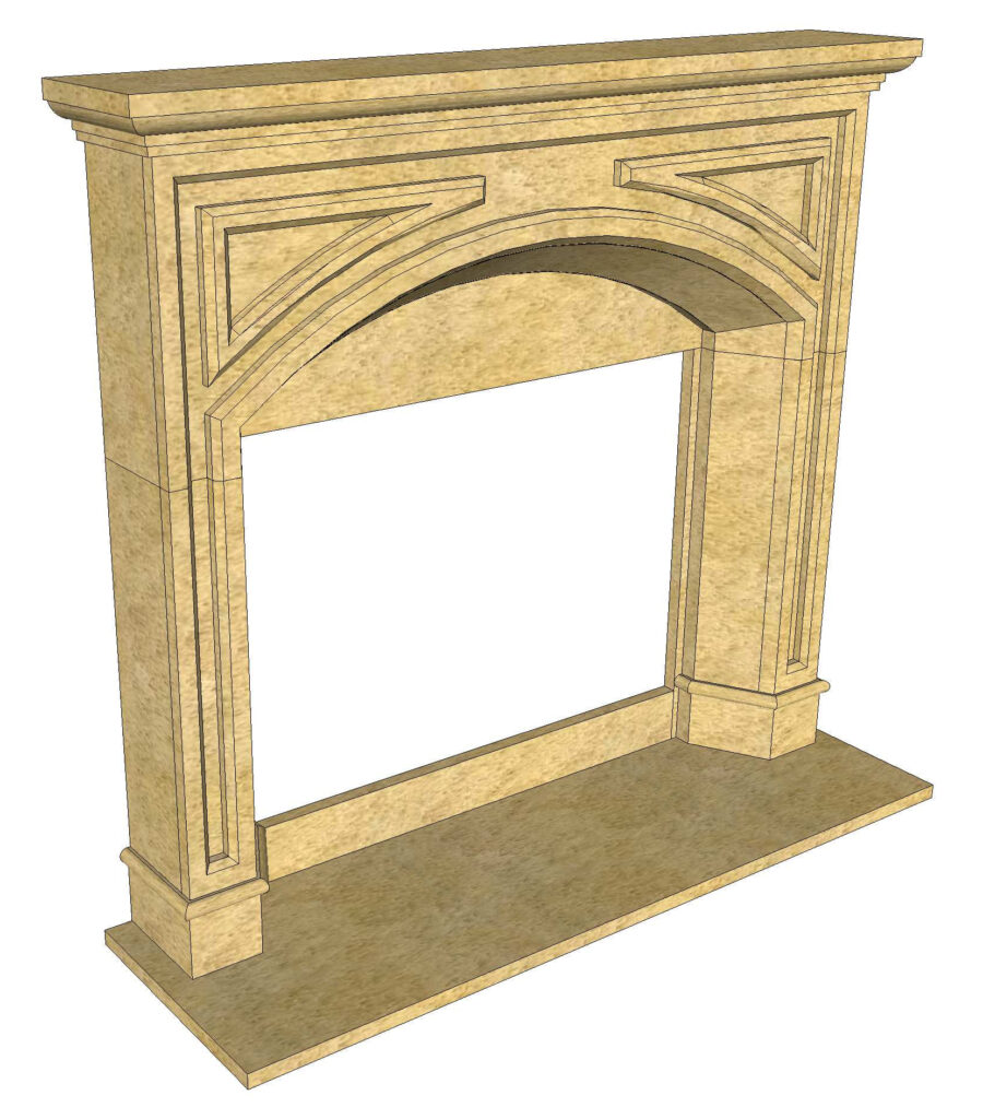 Custom #05 Fireplace