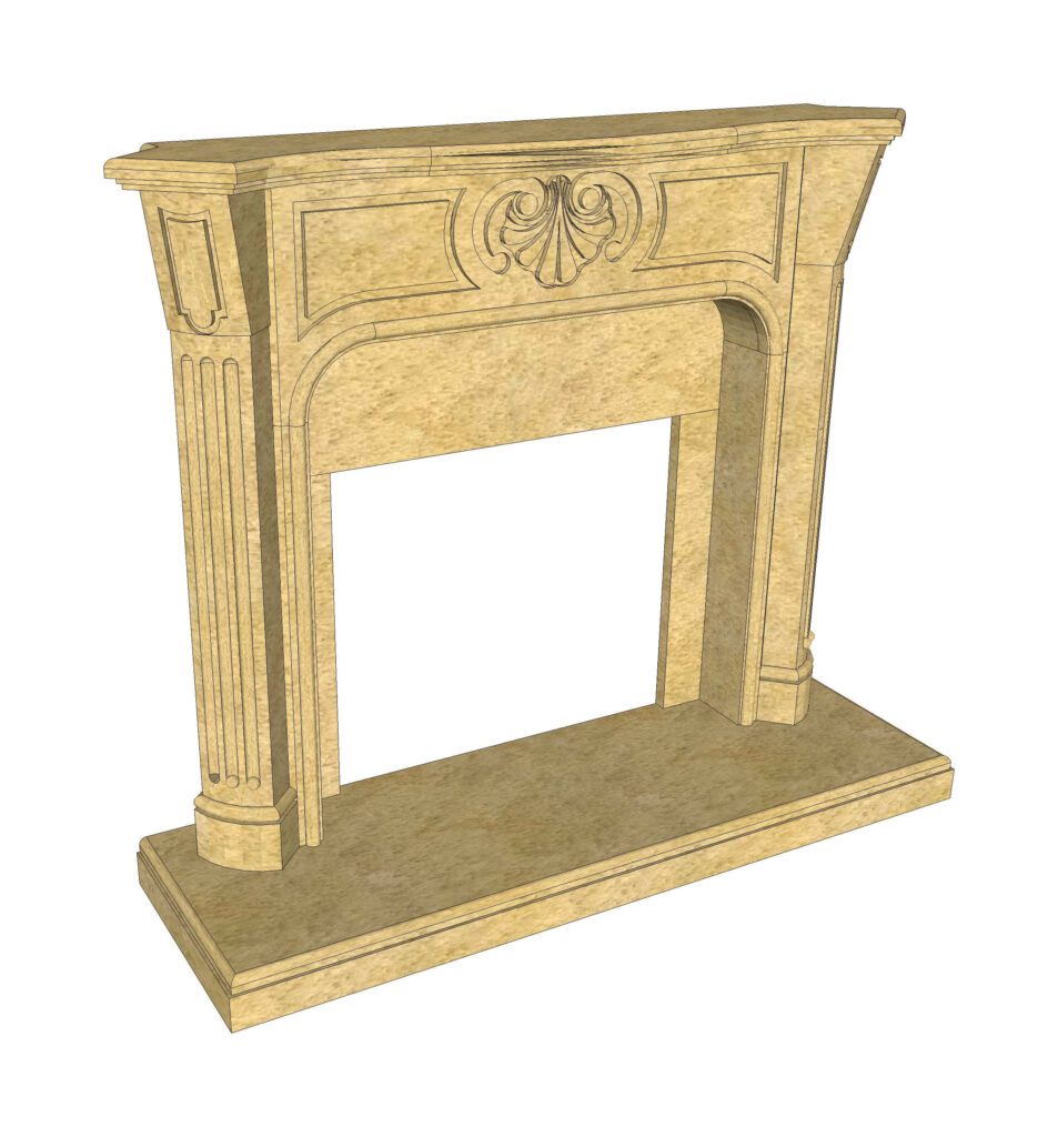 Custom # 17 Fireplace