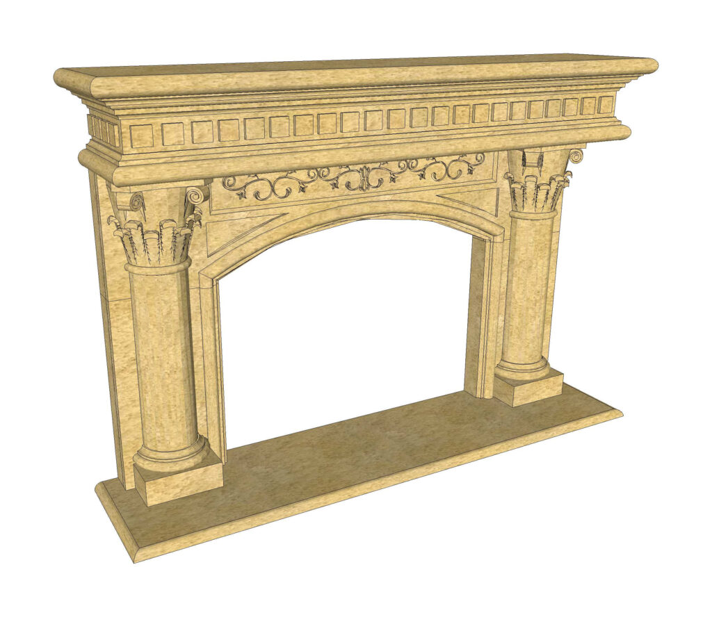 Custom #25 Fireplace