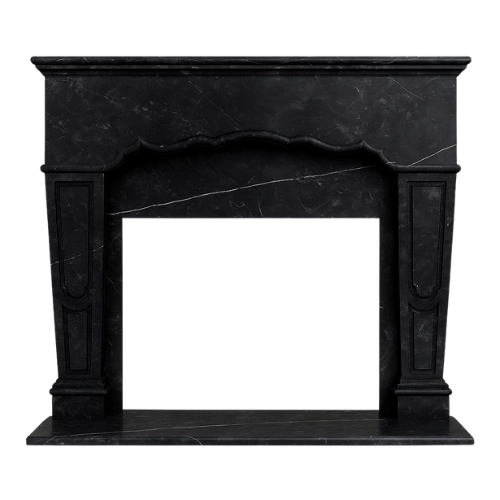 Custom #41 Fireplace-Nero Marquina Marble