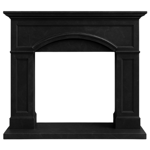 EZ Fit #13 Fireplace-Nero Marquina Marble