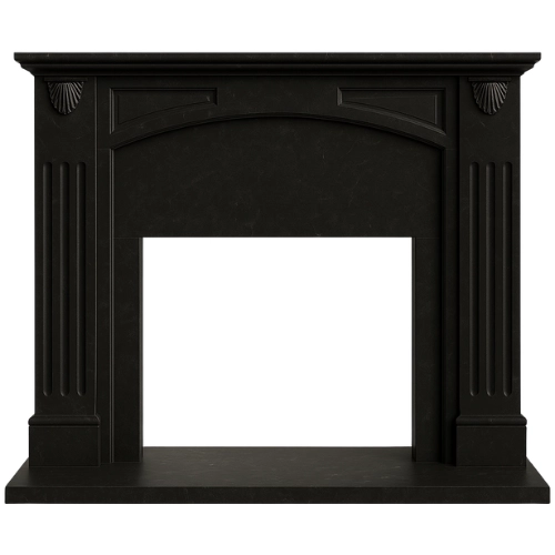 EZ Fit #3 Fireplace-Nero Marquina Marble